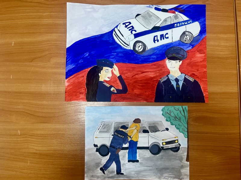 На Ставрополье проходит Всероссийский конкурс детского рисунка «Мои родители работают в полиции».