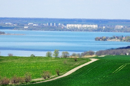 Новотроицкое водохранилище.